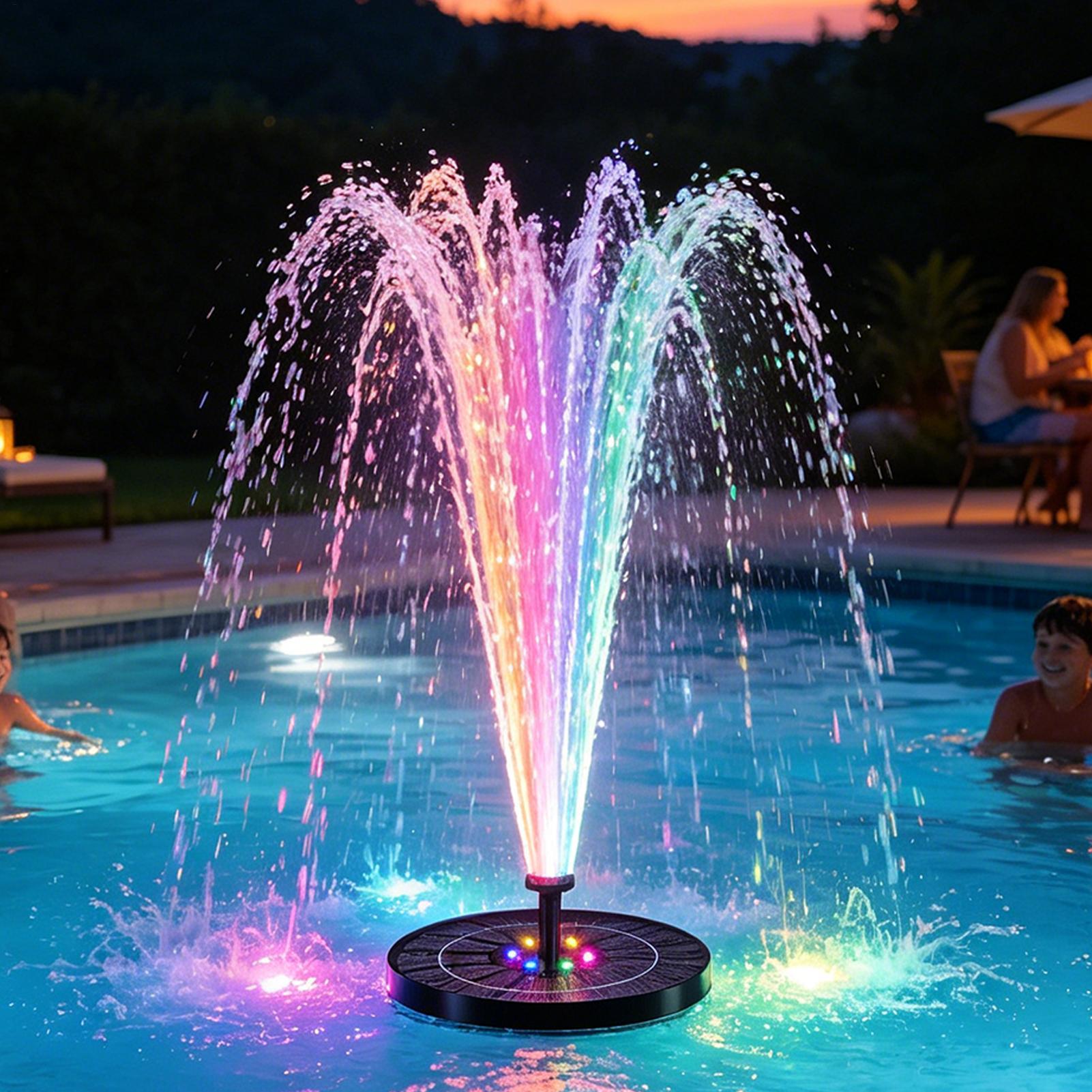 Floating Solar Bird Bath Fount - Outdoor Lighting For Gazebo review and price
