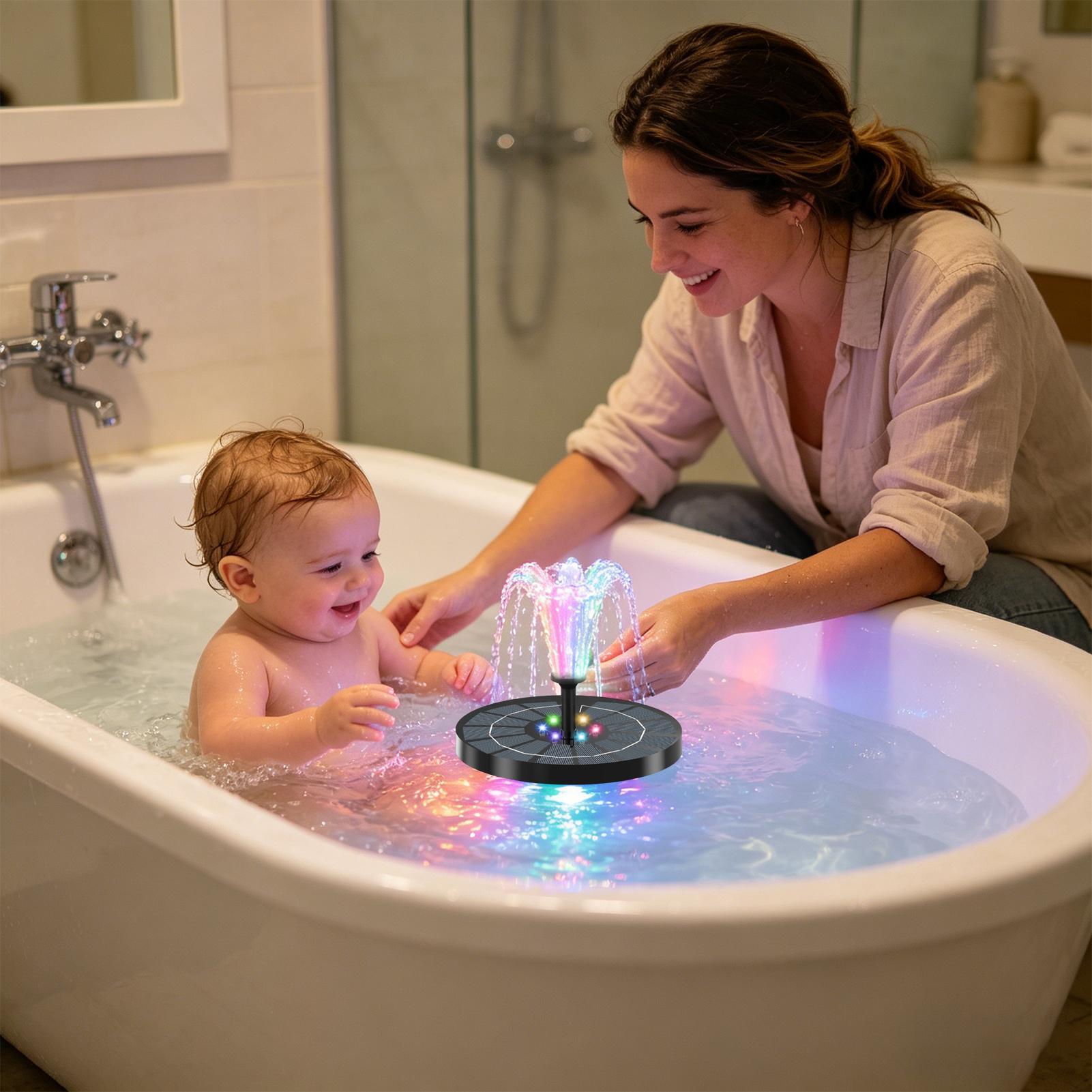 Floating Solar Bird Bath Fount - Outdoor Lighting For Gazebo review and price