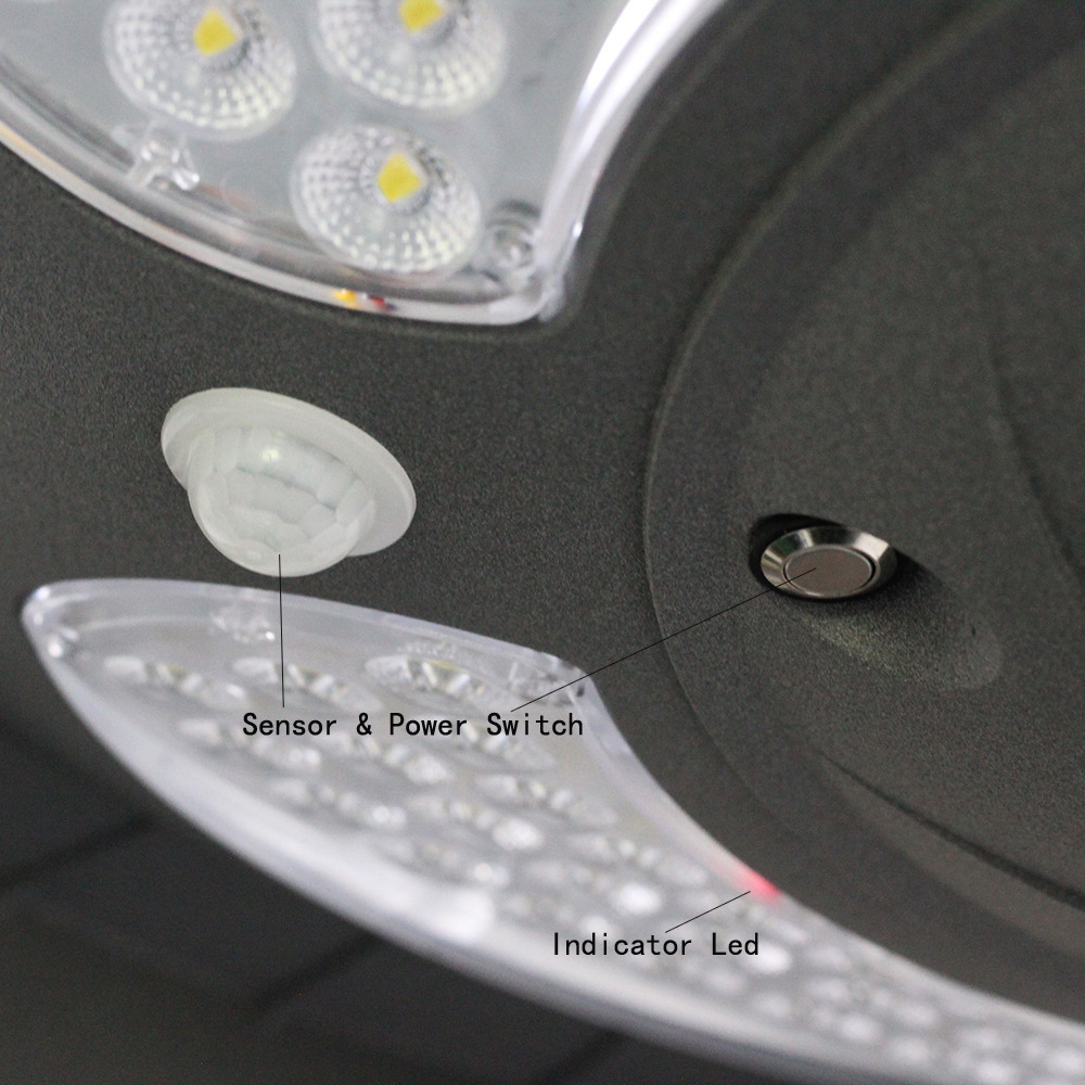 Waterproof IP65 UFO Solar LED  - Outdoor Lighting Pole review and price