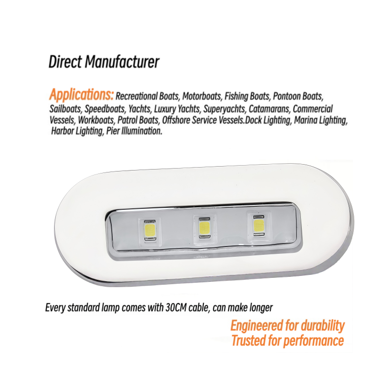 3W LED Courtesy Light 12V 24V  - Deck Step Light review and price