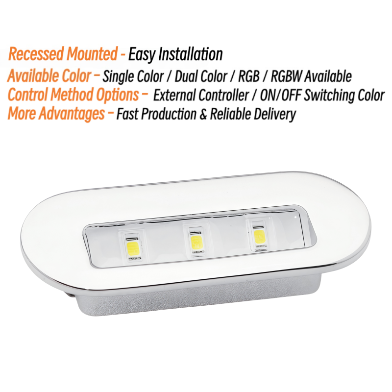 3W LED Courtesy Light 12V 24V  - Deck Step Light review and price