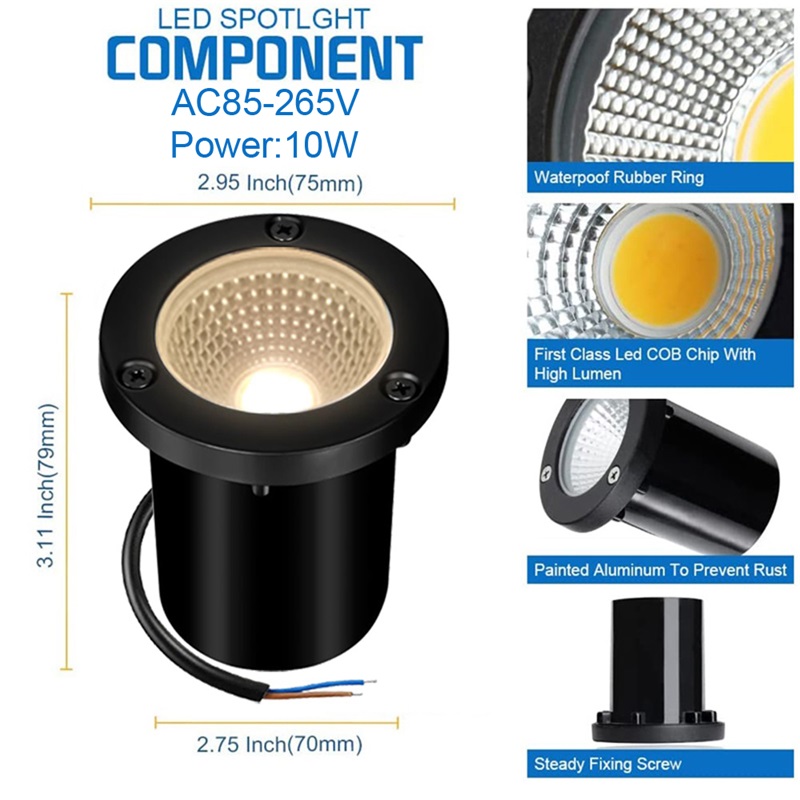Outdoor In-ground Light LED Un - Deck Step Light review and price