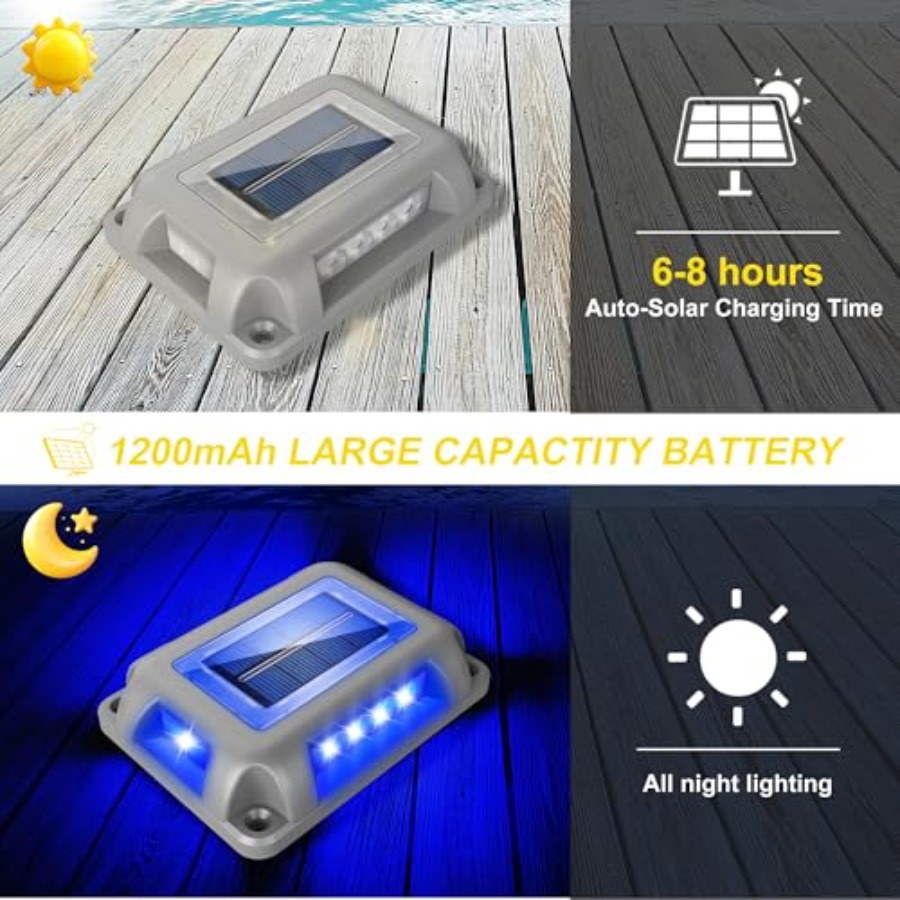 Solar Deck Lights Waterproof 1 - Deck Step Light review and price
