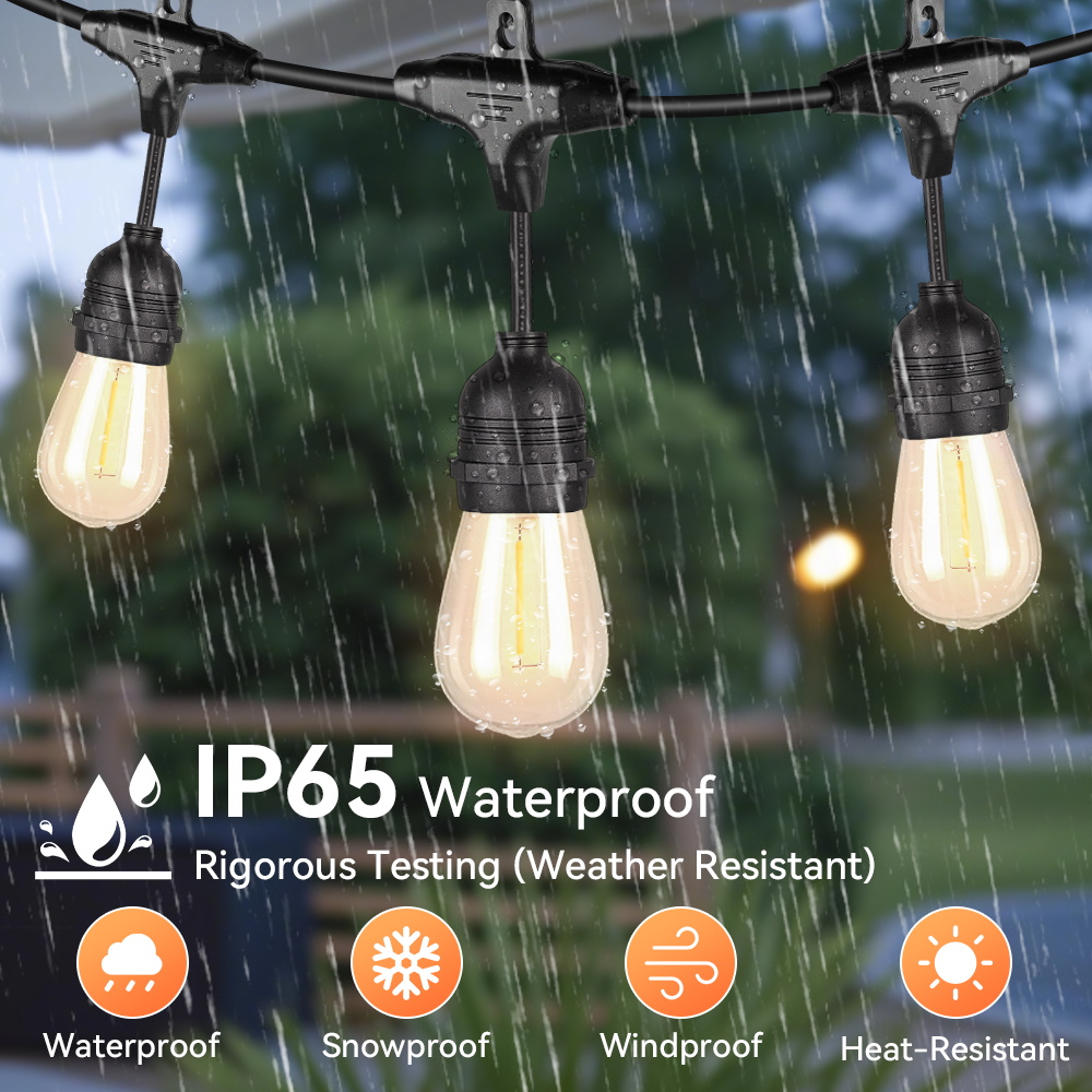 E27 Outdoor String Lights LED  - Outdoor Lighting Socket review and price