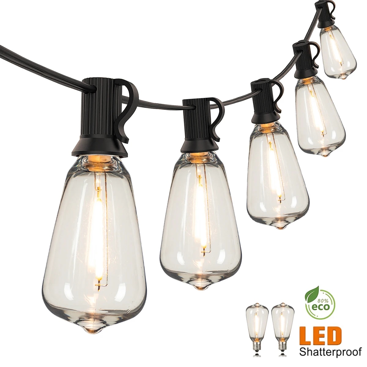 110V US Plug ST38 String Light - Outdoor Lighting Socket review and price