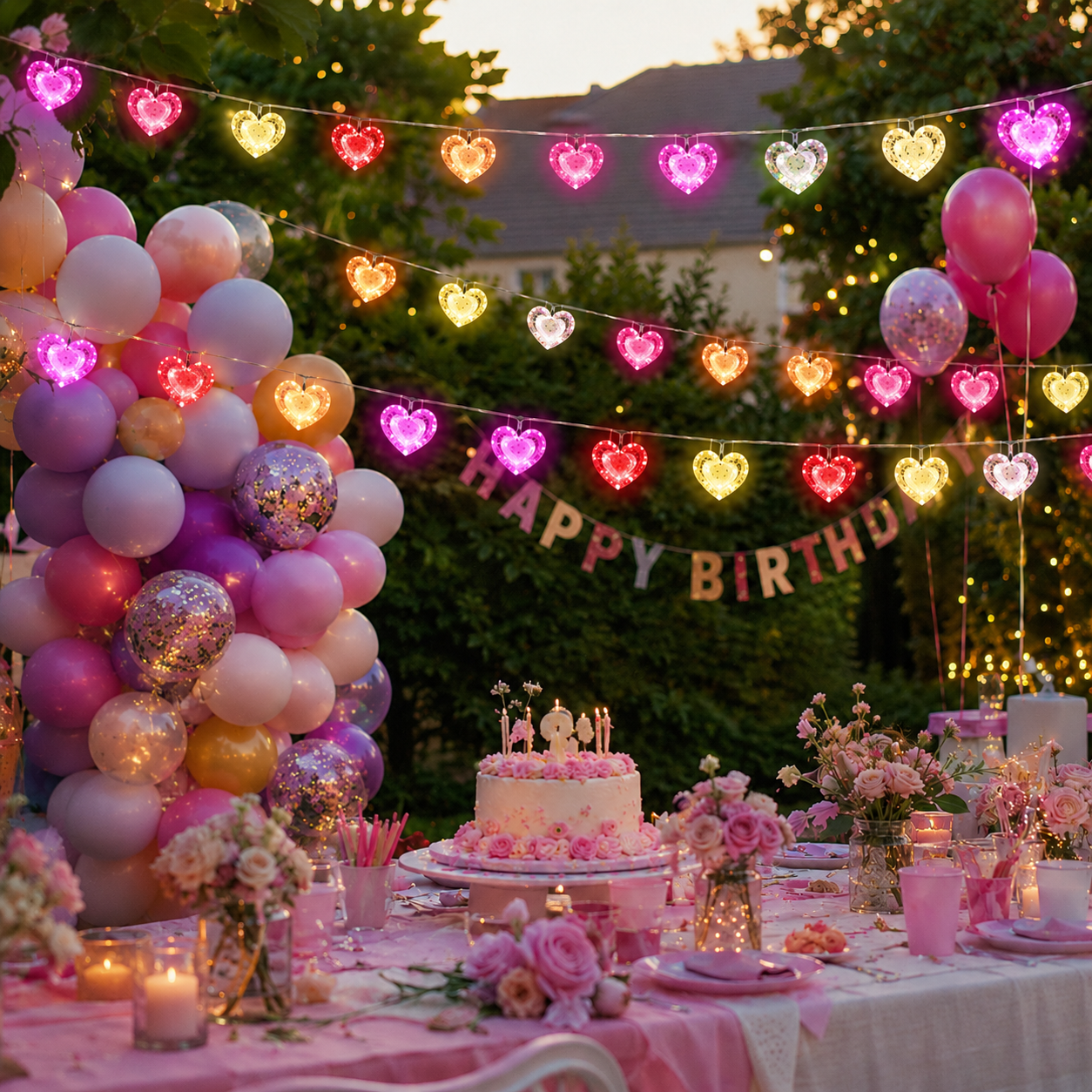 Solar Heart String Lights Outd - Outdoor Lighting Ikea review and price